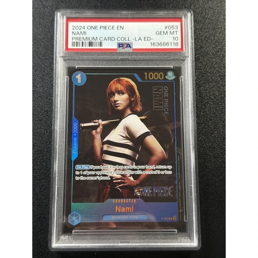 2024 One Piece Premium Card Collection -Live Action Edition- Nami PSA 10 #053 B2